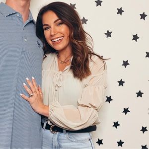 Princess Polly Lioness revior cream top